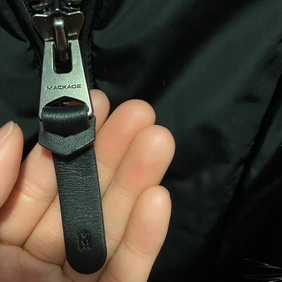 Adali Mackage Fur Coat (black) - Picture 3 of 6